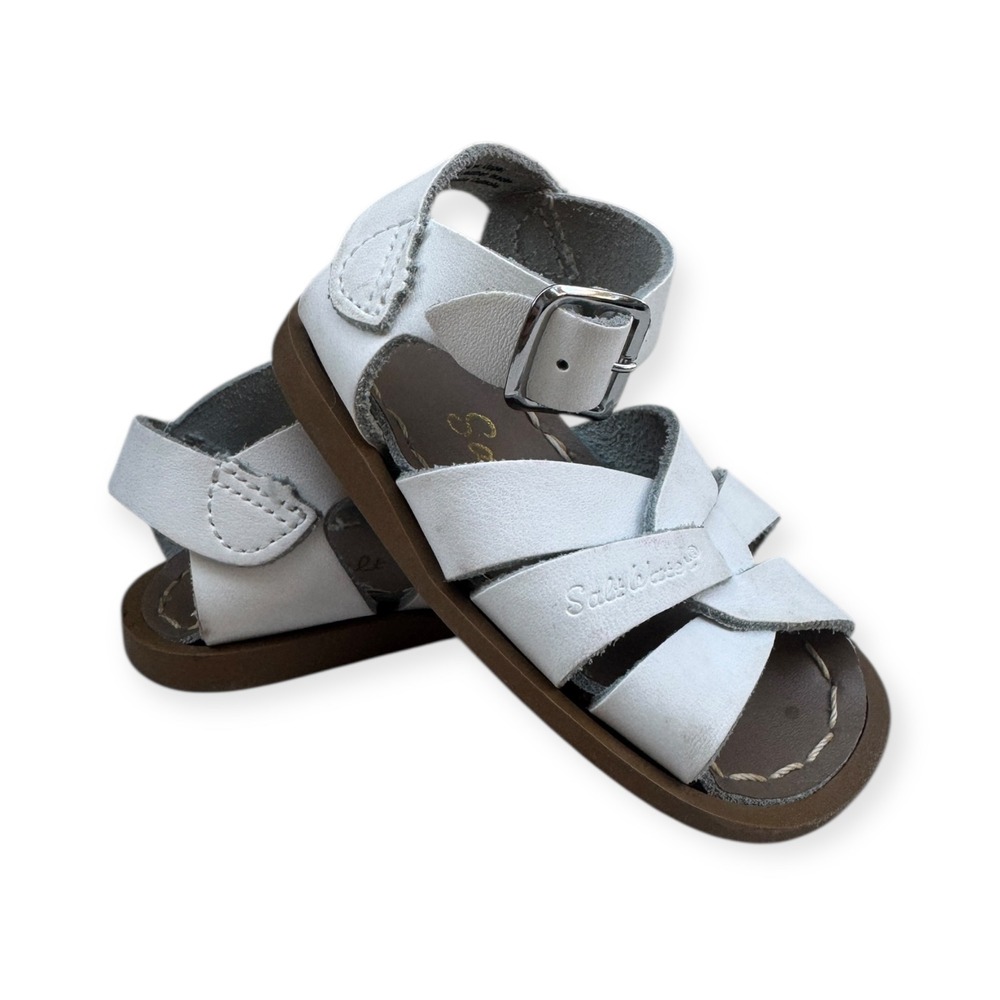 Salt Water by Hoy Original - Baby Sandals in White Size 3 - Picture 7 of 8